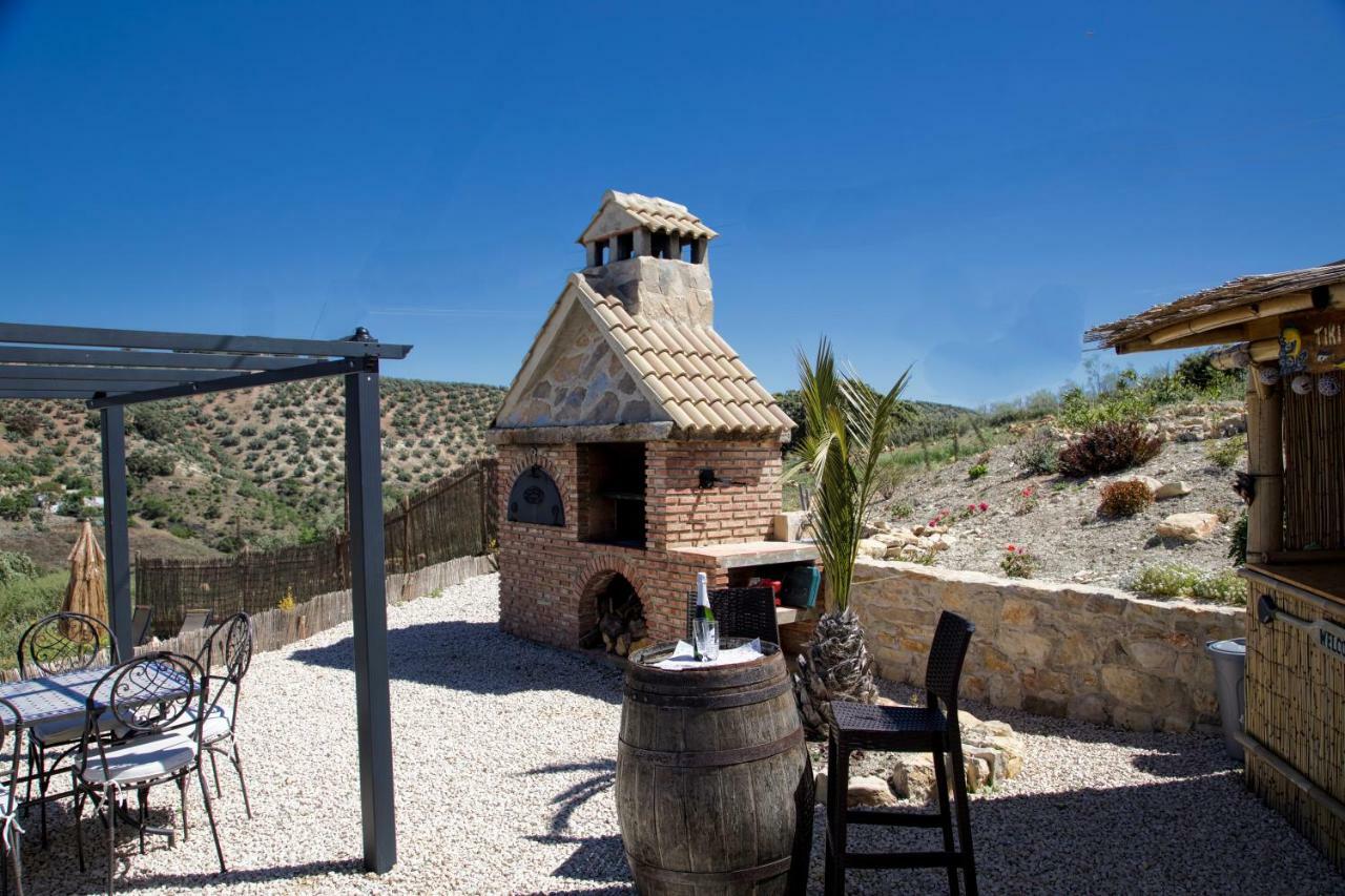 Fuentes de Cesna Cortijo Chaparro Near Iznajarヴィラ エクステリア 写真